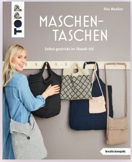 Maschen-Taschen im Skandi-Stil